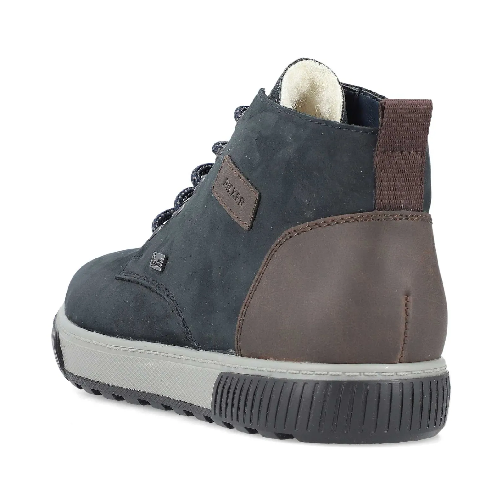Clearance Men'S Corded Boots Dark Blue-Gray Men'S Boots