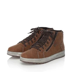 Sale Men'S Corded Boots Chestnut Brown Men'S Boots
