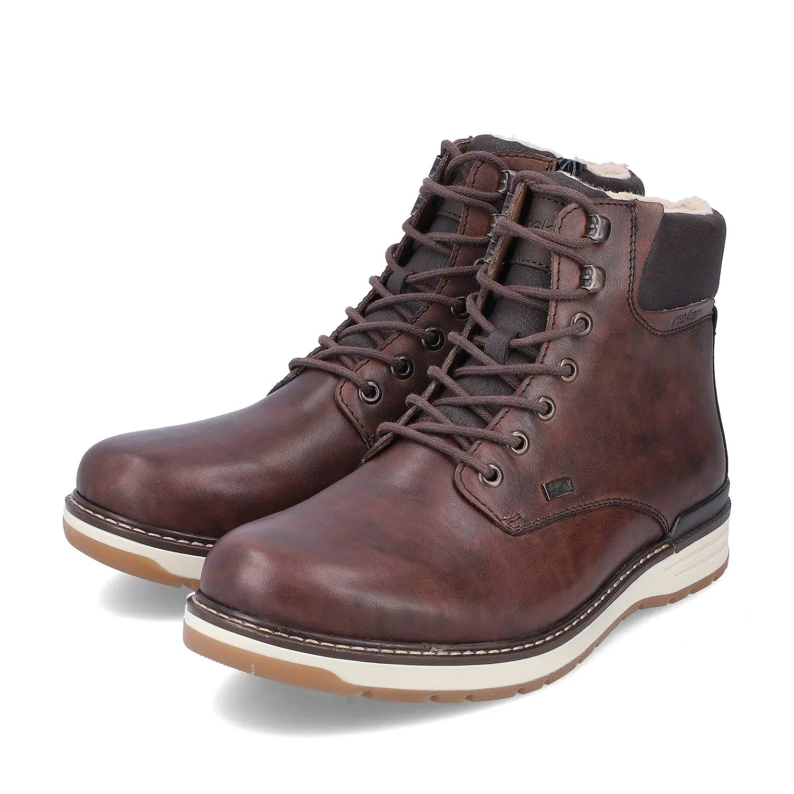 Discount Men'S Corded Boots, Nut Brown Men'S Boots
