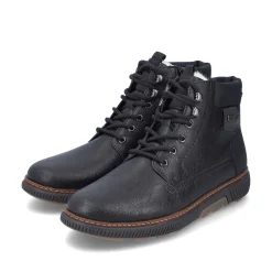 Best Men'S Corded Boots Night Black Men'S Boots