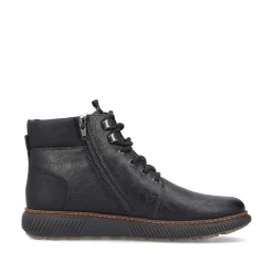 Best Men'S Corded Boots Night Black Men'S Boots