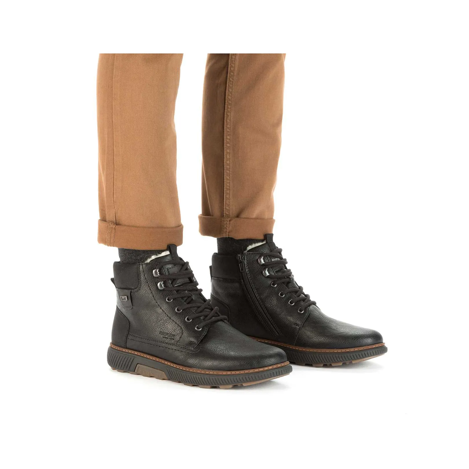 Best Men'S Corded Boots Night Black Men'S Boots