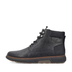 Best Men'S Corded Boots Night Black Men'S Boots