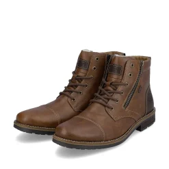 Outlet Men'S Corded Boots Chocolate Brown Men'S Boots