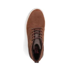 New Men'S Corded Boots Mocha Brown Men'S Boots