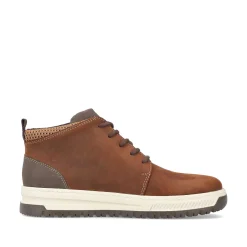 New Men'S Corded Boots Mocha Brown Men'S Boots