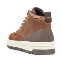 New Men'S Corded Boots Mocha Brown Men'S Boots