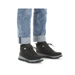 Best Men'S Corded Boots Asphalt Black Men'S Boots