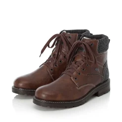 Sale Men'S Corded Boots Chestnut Brown Men'S Boots