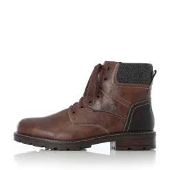 Sale Men'S Corded Boots Chestnut Brown Men'S Boots