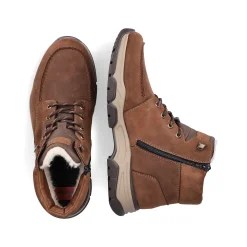 Sale Men'S Corded Boots Cinnamon Brown Men'S Boots