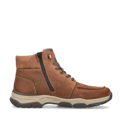 Sale Men'S Corded Boots Cinnamon Brown Men'S Boots