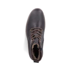 Hot Men'S Corded Boots Coffee Brown Men'S Boots