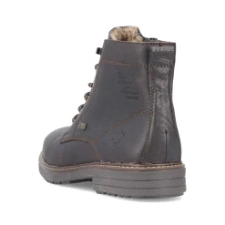 Hot Men'S Corded Boots Coffee Brown Men'S Boots