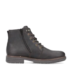 Hot Men'S Corded Boots Coffee Brown Men'S Boots