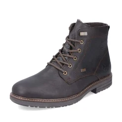 Hot Men'S Corded Boots Coffee Brown Men'S Boots