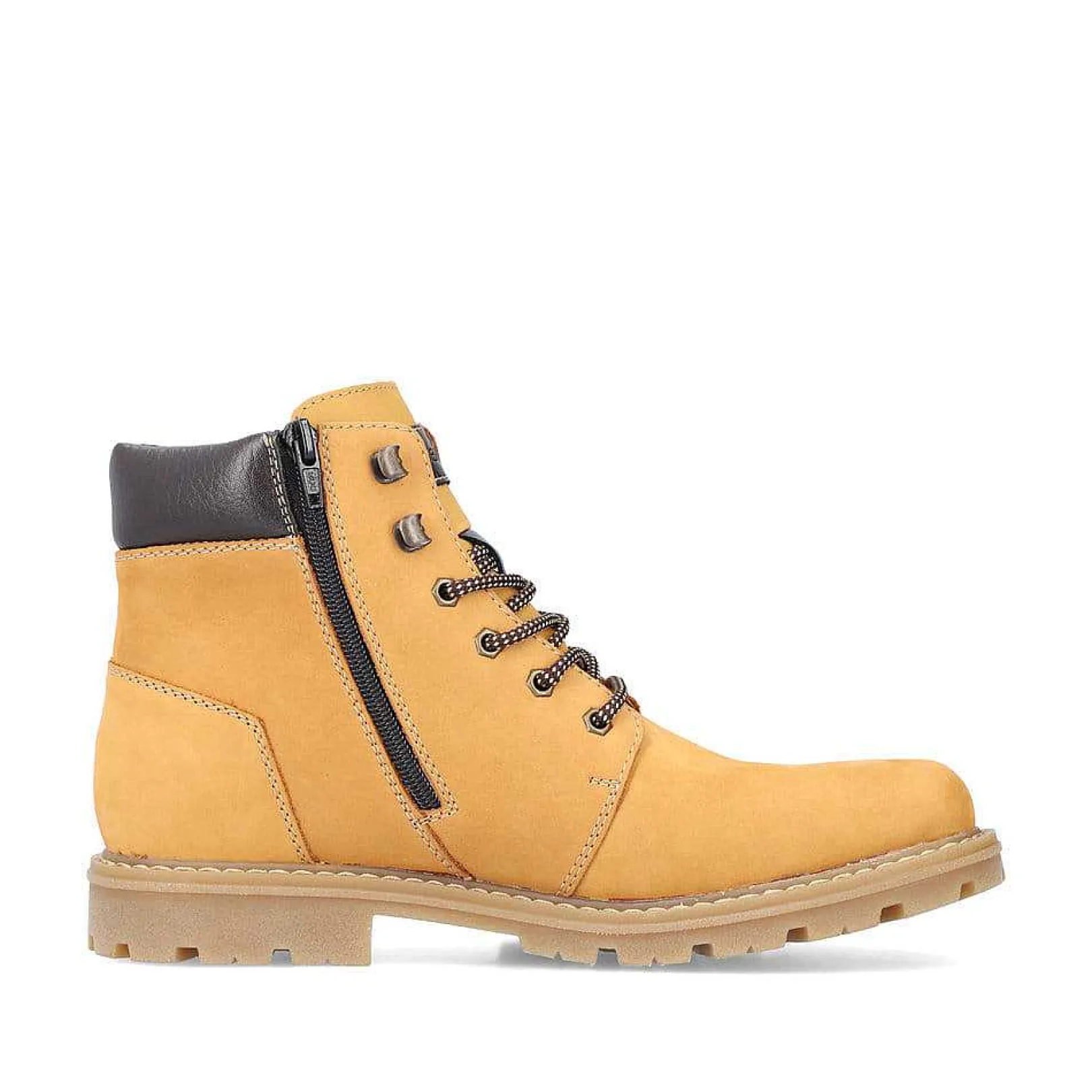 Hot Men'S Corded Boots Golden Yellow Men'S Boots