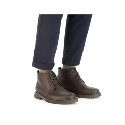 Sale Men'S Corded Boots Dark Brown Men'S Boots