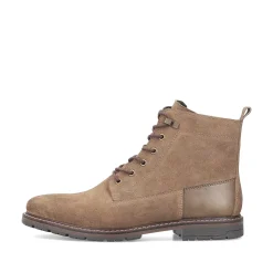 Online Men'S Corded Boots Sand Brown Men'S Boots