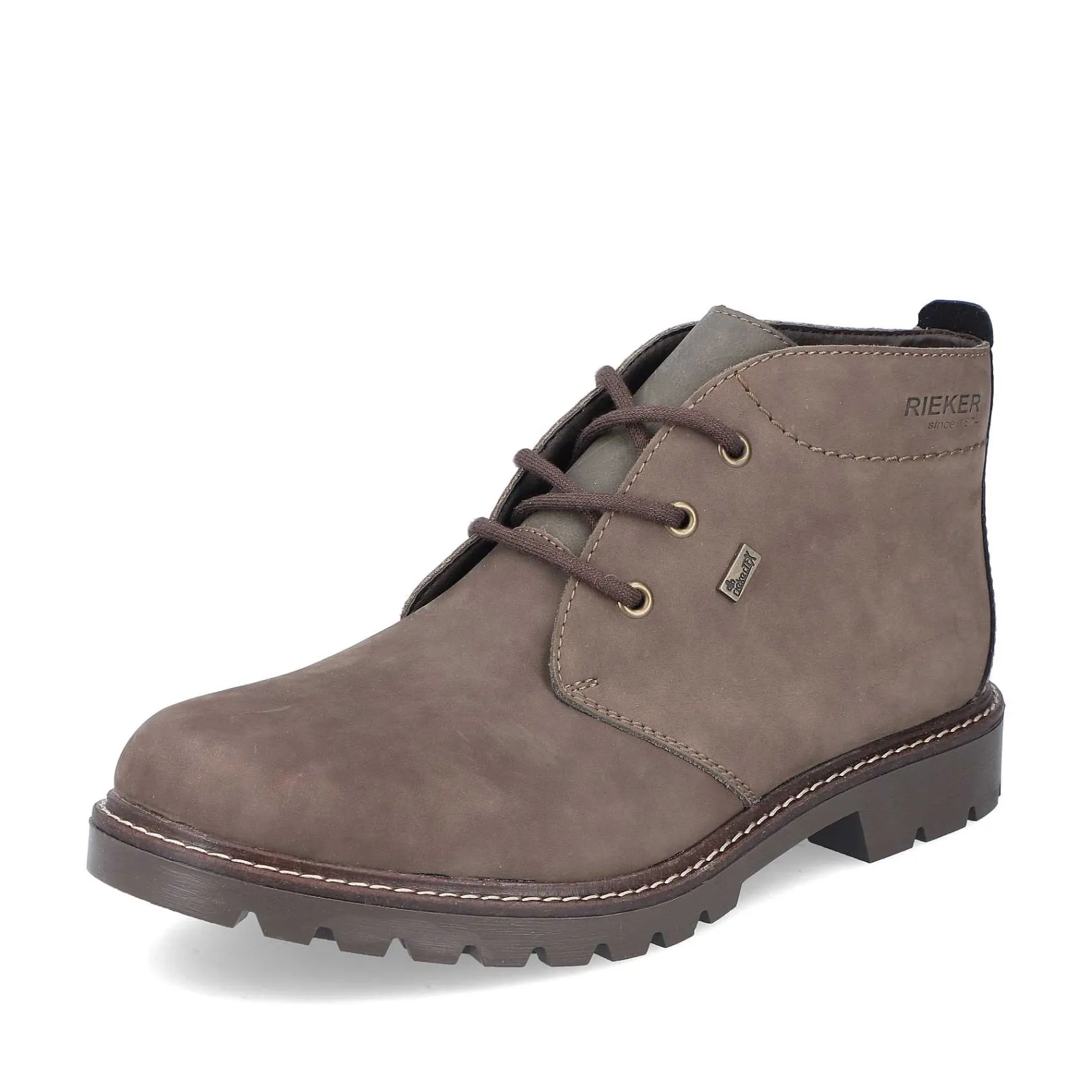 Best Men'S Corded Boots Grey-Brown Men'S Boots