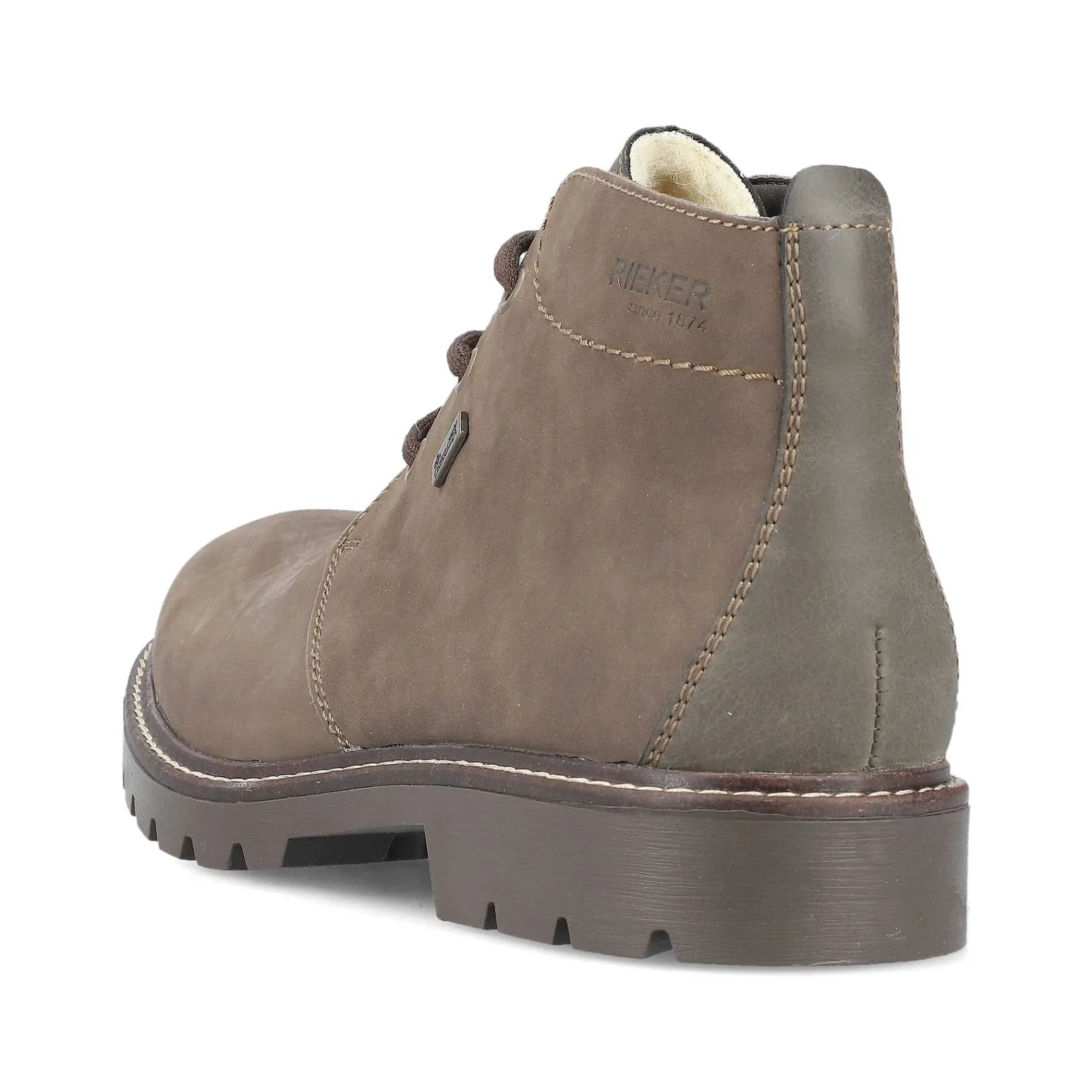 Best Men'S Corded Boots Grey-Brown Men'S Boots