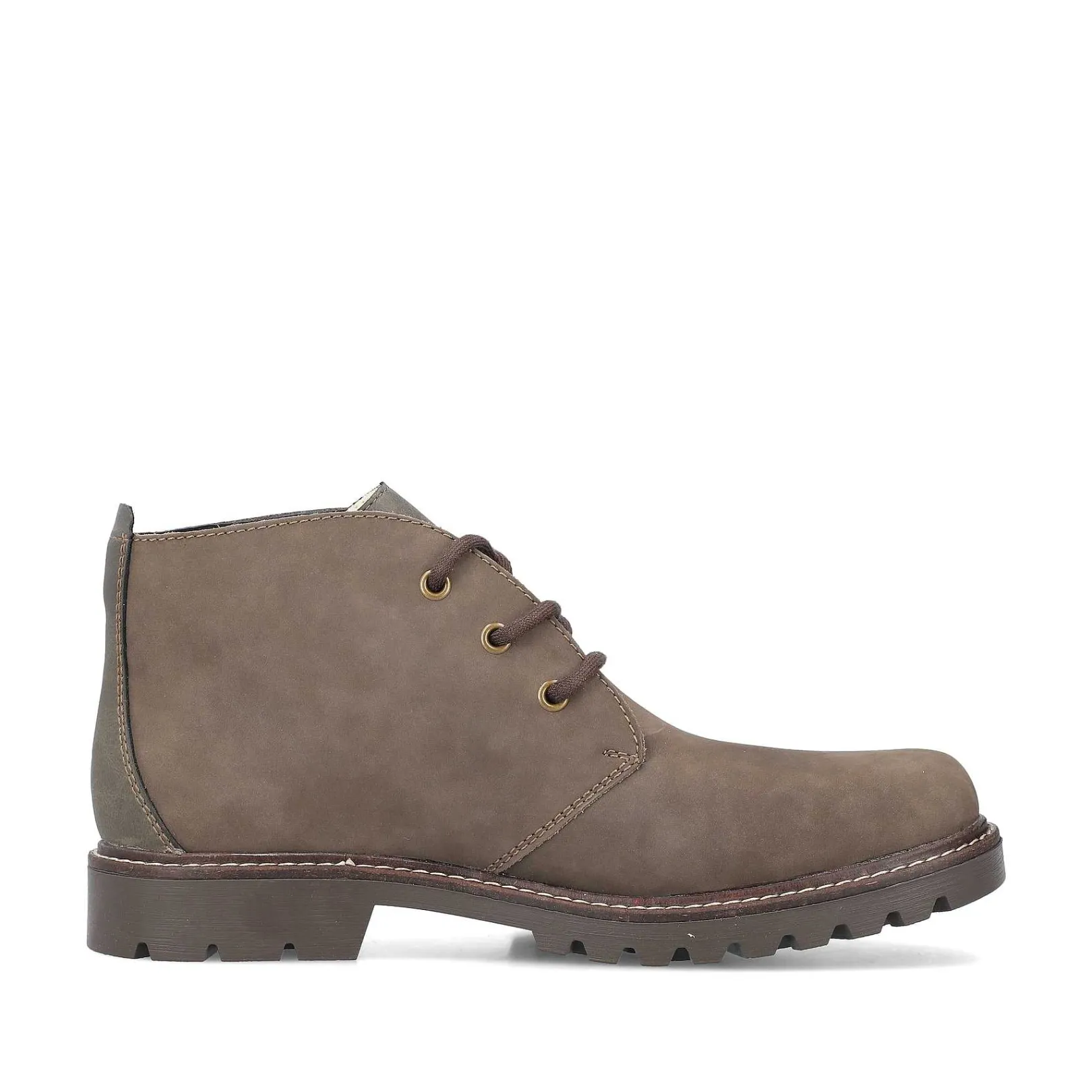 Best Men'S Corded Boots Grey-Brown Men'S Boots