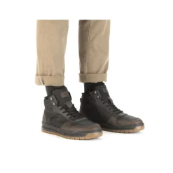 Online Men'S Corded Boots Asphalt Black Men'S Boots