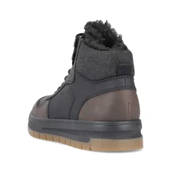 Online Men'S Corded Boots Asphalt Black Men'S Boots