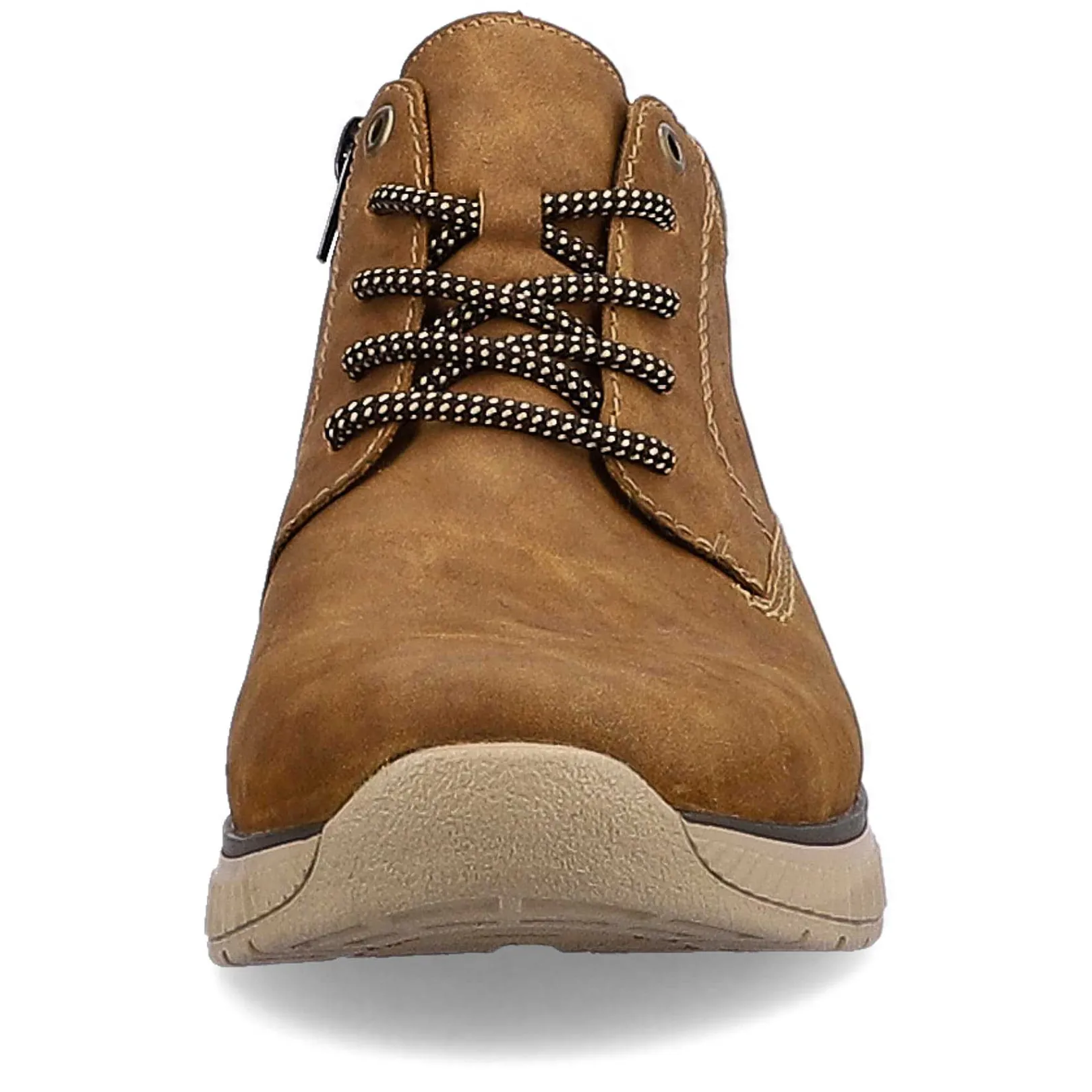 New Men'S Corded Boots Coffee Brown Men'S Boots