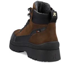 Hot Men'S Corded Boots Nut-Brown Noir Men'S Boots