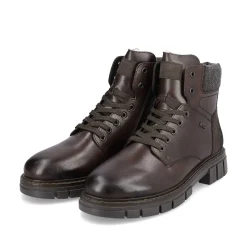 Online Men'S Corded Boots Dark Brown Men'S Boots