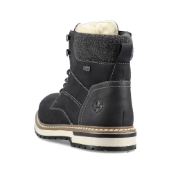 Outlet Men'S Corded Boots Deep Black Men'S Boots