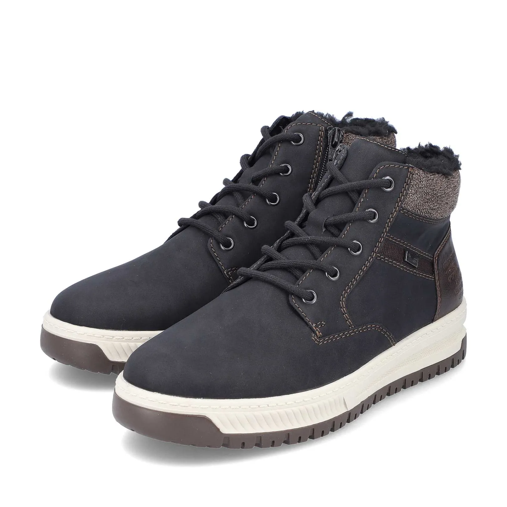 Men'S Corded Boots Asphalt Black Men'S Boots