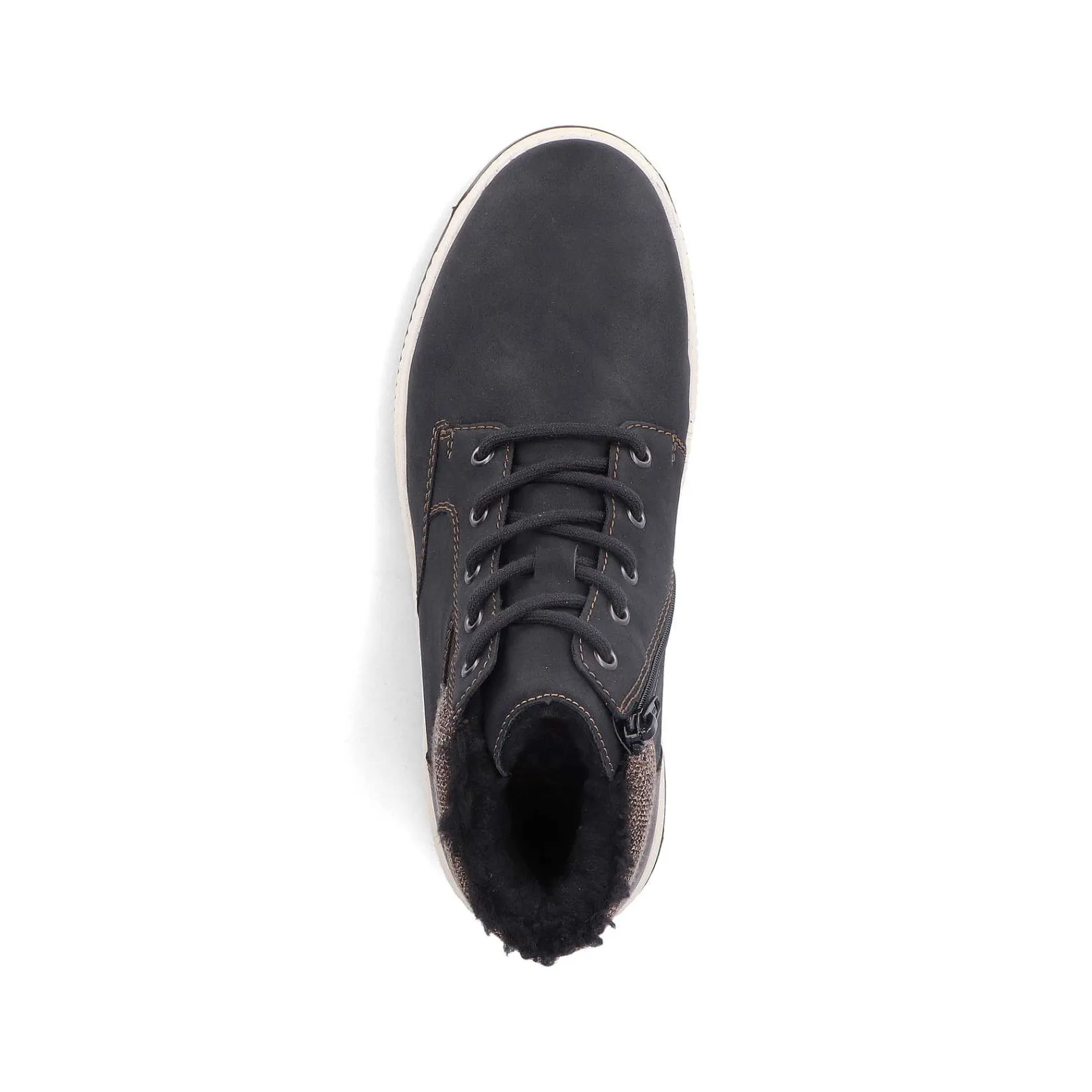 Men'S Corded Boots Asphalt Black Men'S Boots
