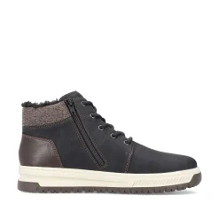 Men'S Corded Boots Asphalt Black Men'S Boots