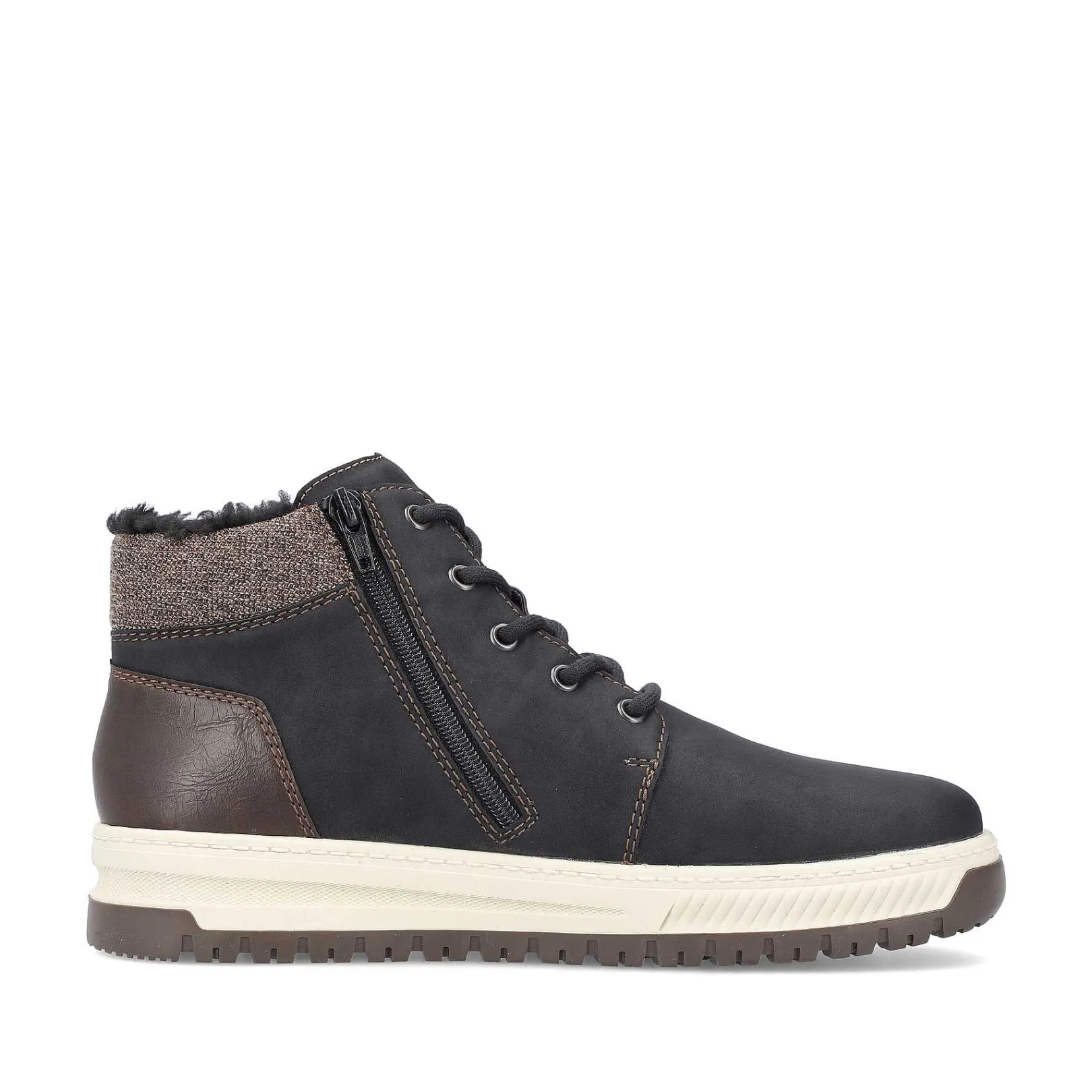 Men'S Corded Boots Asphalt Black Men'S Boots
