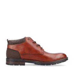 Online Men'S Corded Boots Chestnut Brown Men'S Boots