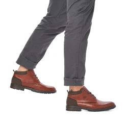 Online Men'S Corded Boots Chestnut Brown Men'S Boots