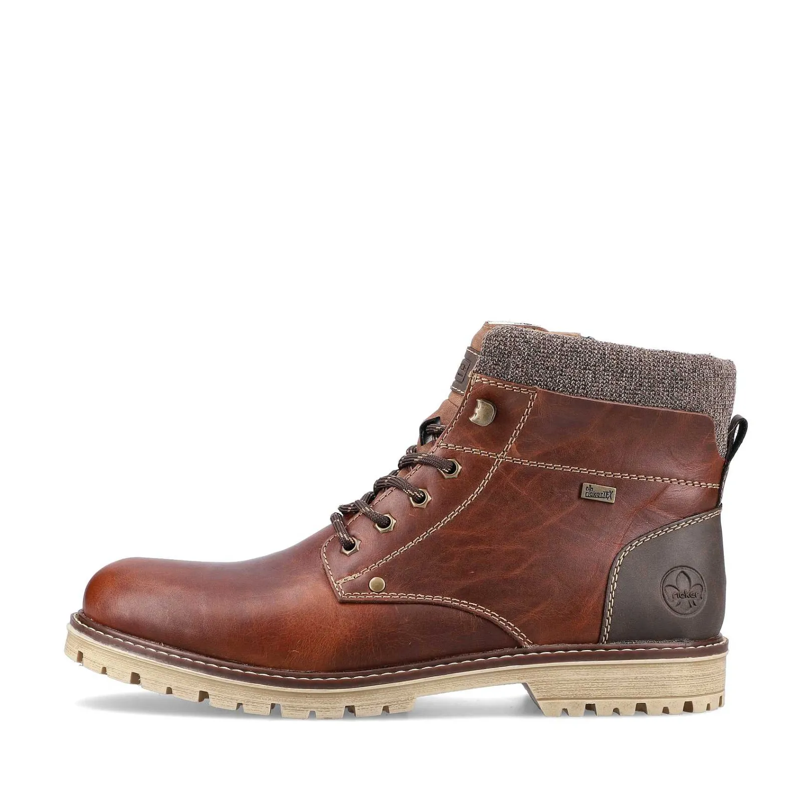 Discount Men'S Corded Boots Chestnut Brown Men'S Boots