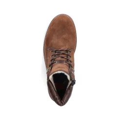 Men'S Corded Boots Chestnut Brown Men'S Boots