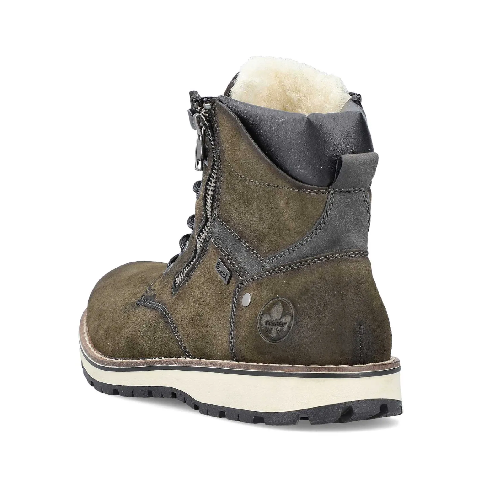 New Men'S Corded Boots Olive Green Men'S Boots