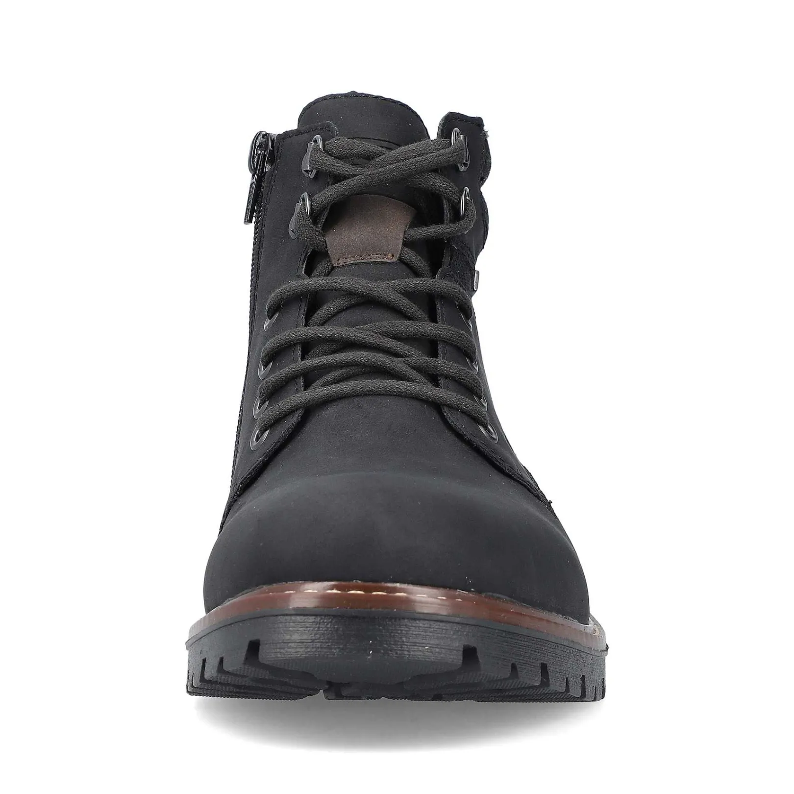 New Men'S Corded Boots Asphalt Black Men'S Boots