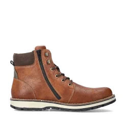 Online Men'S Corded Boots Caramel Brown Men'S Boots