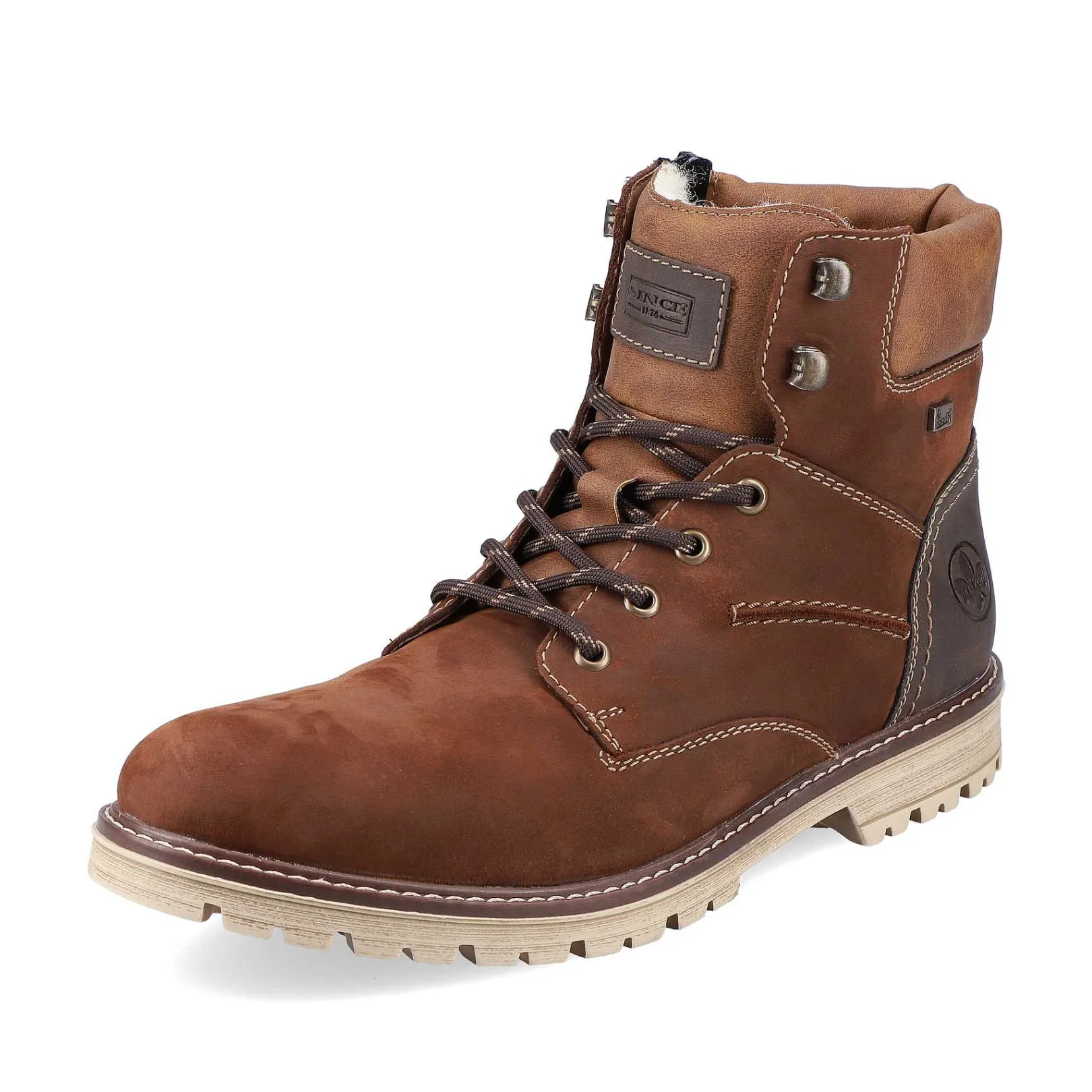 Online Men'S Corded Boots Nougat Brown Men'S Boots