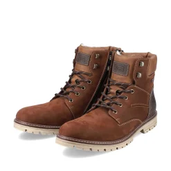 Online Men'S Corded Boots Nougat Brown Men'S Boots