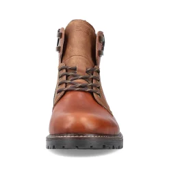 Discount Men'S Corded Boots Caramel Brown Men'S Boots