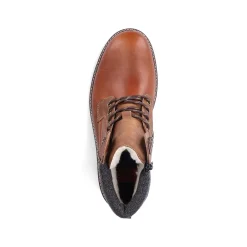 Discount Men'S Corded Boots Caramel Brown Men'S Boots