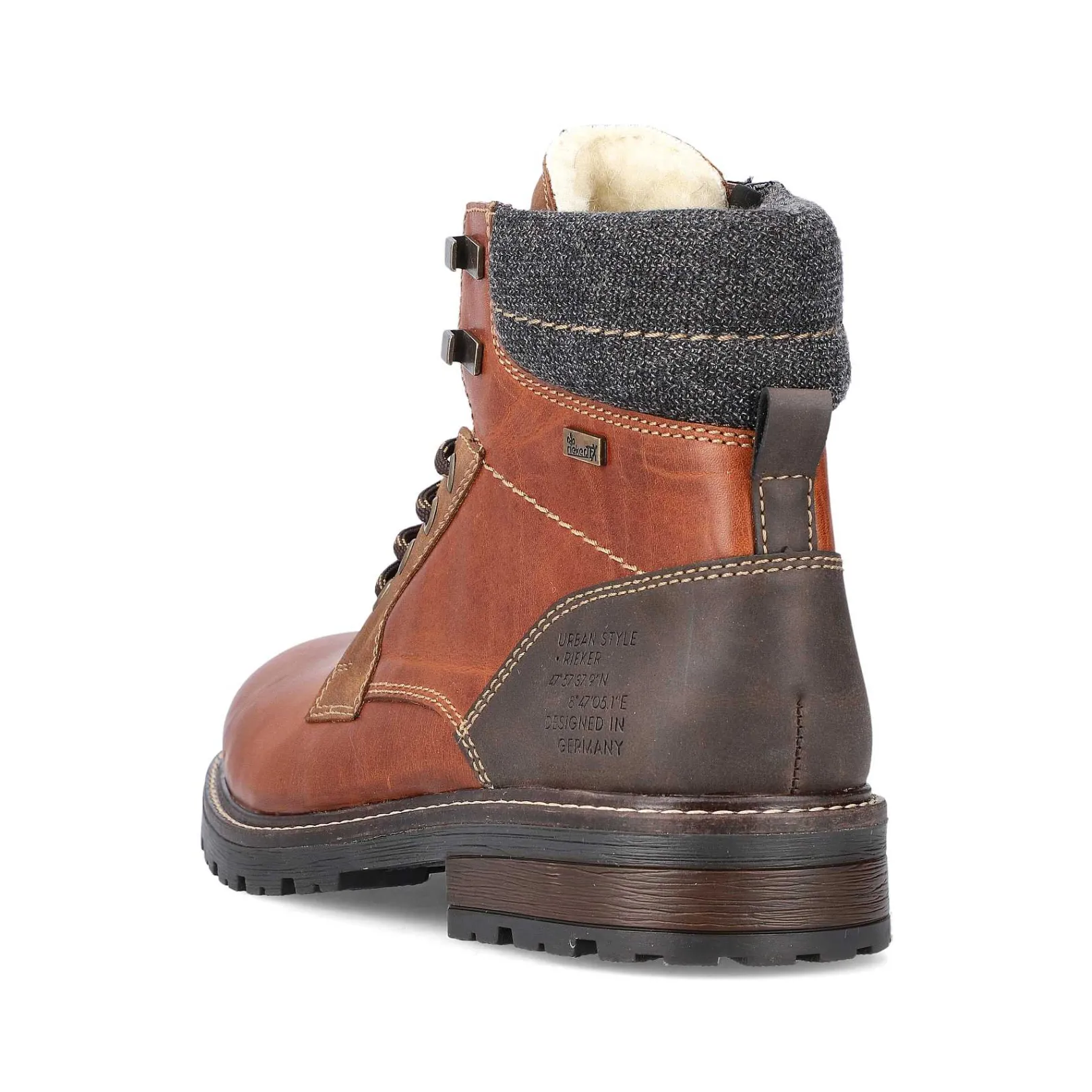 Discount Men'S Corded Boots Caramel Brown Men'S Boots