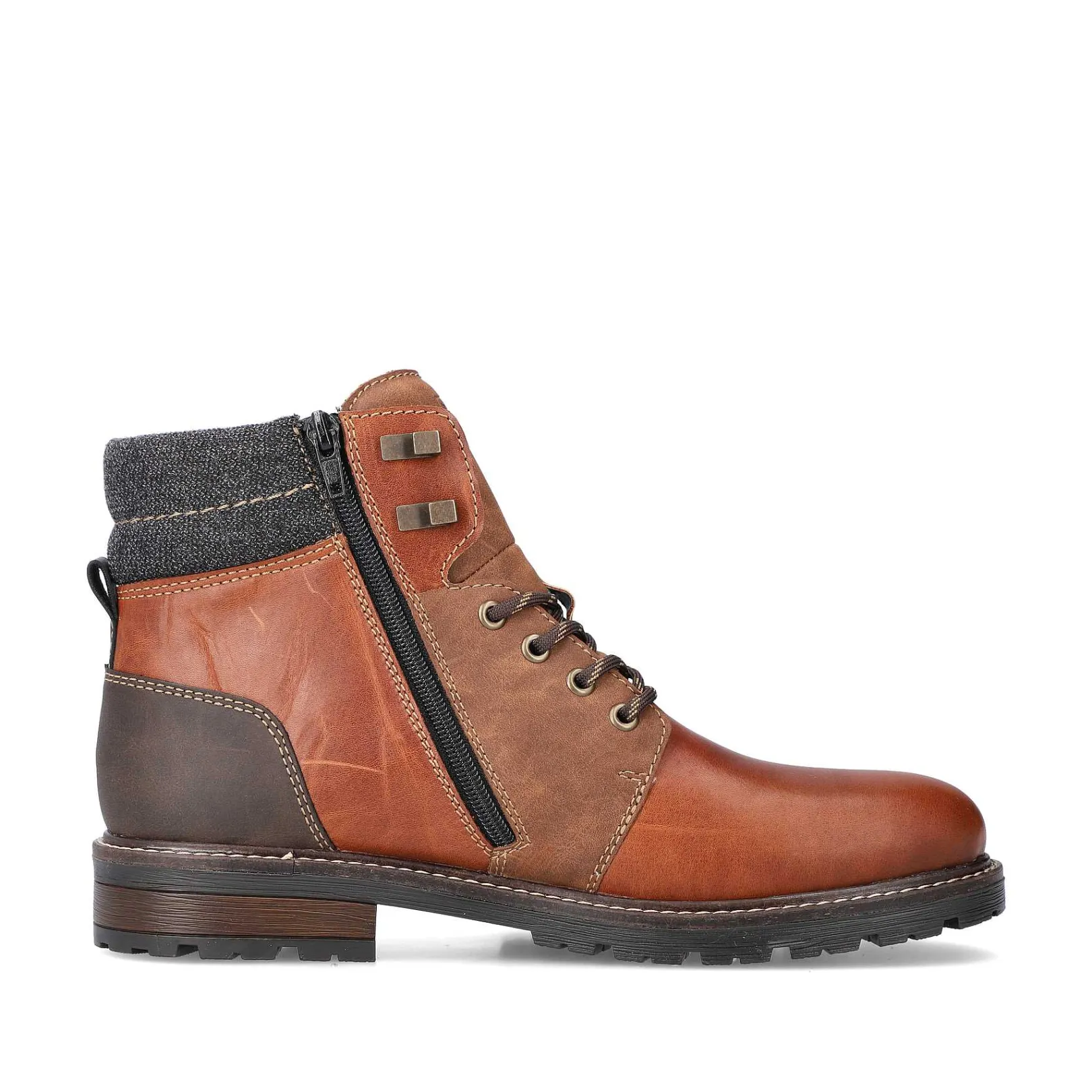 Discount Men'S Corded Boots Caramel Brown Men'S Boots