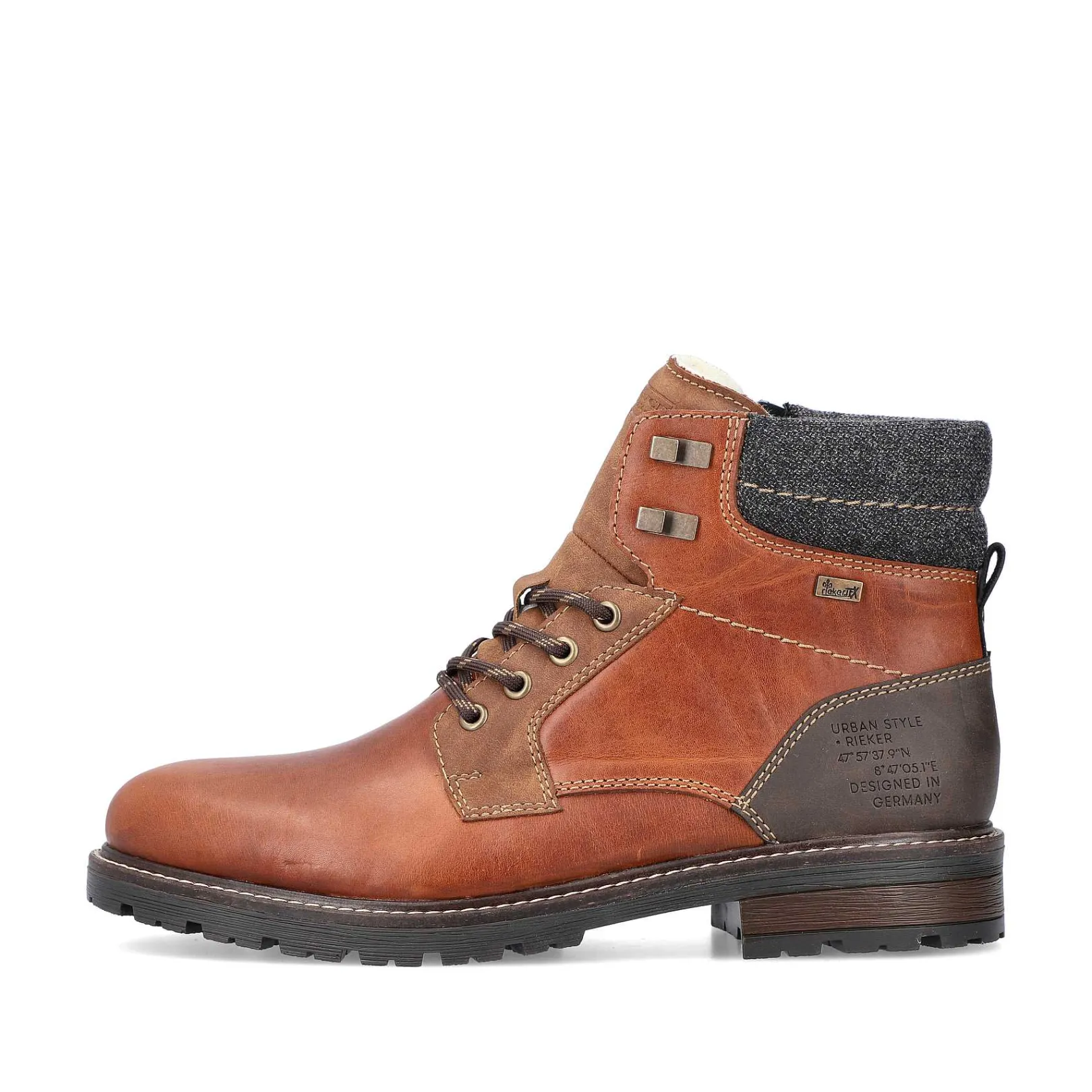 Discount Men'S Corded Boots Caramel Brown Men'S Boots